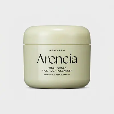 Arencia Gel de Limpeza Rice Mochi com Chá Verde