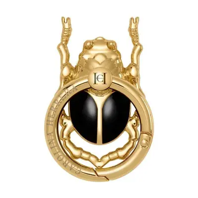 Aro com Charm de Besouro Para Pó Compacto Carolina Herrera