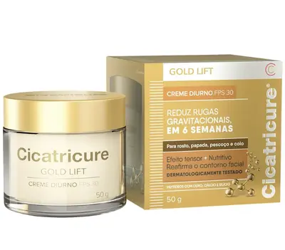 Creme Rejuvenescedor Facial Cicatricure Gold Lift Diurno 50g