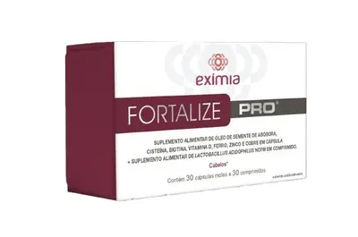 Eximia Fortalize Pro 30 Cápsulas Moles e 30 Comprimidos