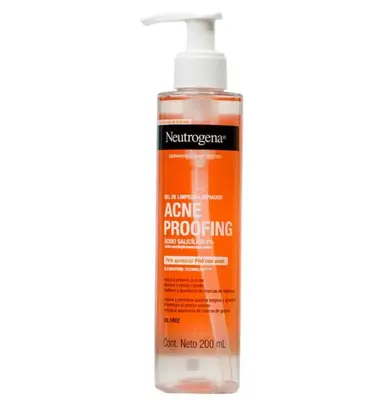 Gel de limpeza Neutrogena Acne Proofing 200ml