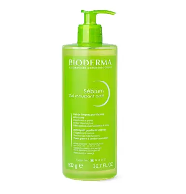 Gel de Limpeza Sébium Gel Moussant Actif 500ml