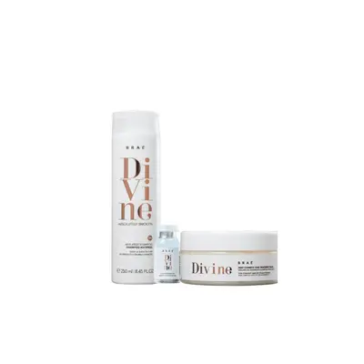 Kit Shampoo, Máscara e Ampola Divine – Braé