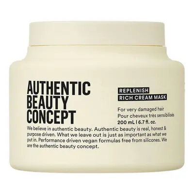 Máscara Capilar Nutritiva Authentic Beauty Concept Replenish Rich Cream