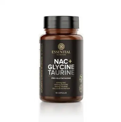 Nac + Glycine Taurine (90 cápsulas) – Padrão: Único