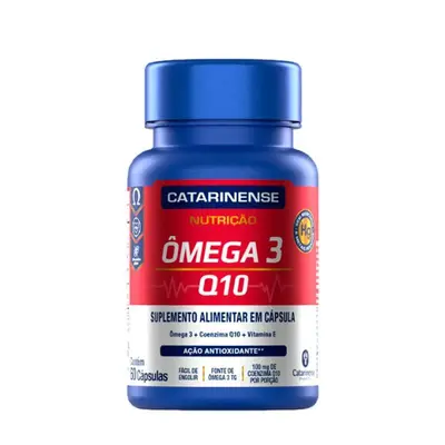 Ômega 3 Q10 Catarinense Nutrição 60 Cápsulas