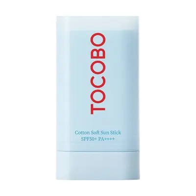 Protetor Solar em Bastão Tocobo Cotton Soft Sun Stick FPS 50 PA+++