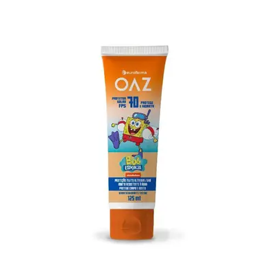 Protetor Solar Infantil OAZ Bob Esponja FPS 70 125ml