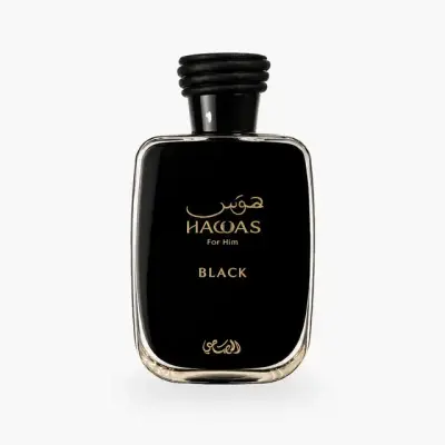 Rasasi Hawas Black Eau de Parfum - Perfume Masculino