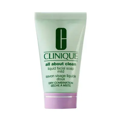 Sabonete Líquido Facial Clinique Pele Seca All About Clean 30ml