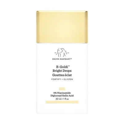 Sérum Iluminador Drunk Elephant B-Goldi Bright Drops com Niacinamida