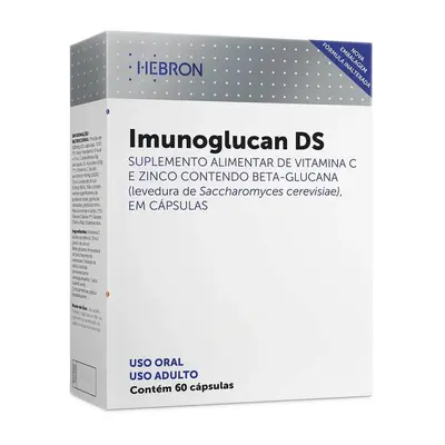 Suplemento Alimentar Imunoglucan DS 60 cápsulas