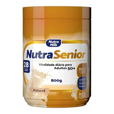 Suplemento Alimentar Nutra Senior 50+ Sem Sabor 800g