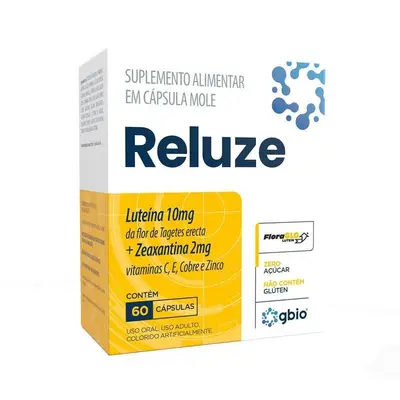 Suplemento alimentar Reluze 60 cápsulas moles